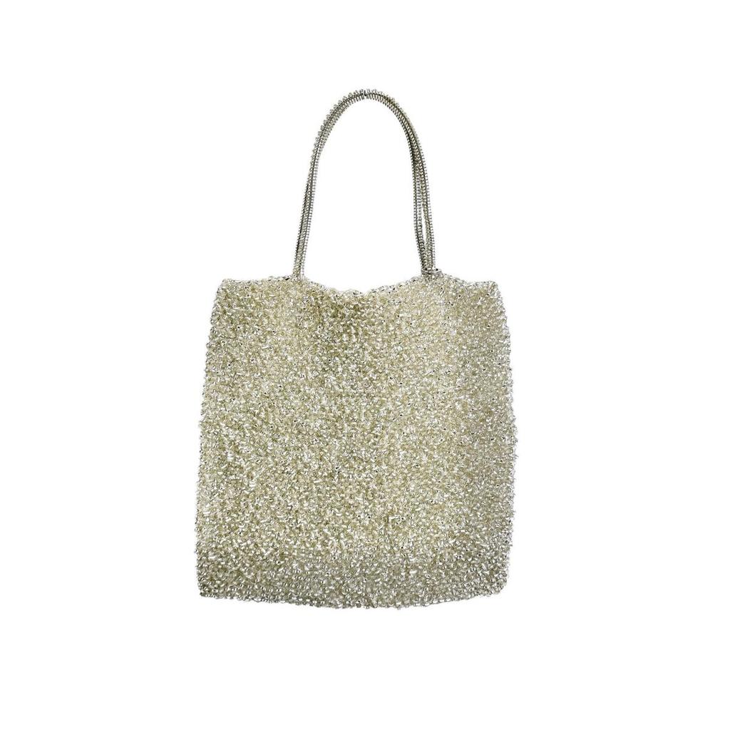 ANTEPRIMA party going out Handbag wire Silver Women Used