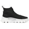Skechers Roadies Comfortable Simple High-Top Canvas Shoes Women Sneakers Black 177260-BLK