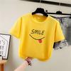 2025 Summer Casual loose student T Shirt Women's Y2k Tops Harajuku funny letter print Short Sleeve T-shirts for Women