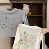 Children'S Long-Sleeved T-Shirt Spring New Korean Version Of Boys And Girls Cartoon Pullover Baby