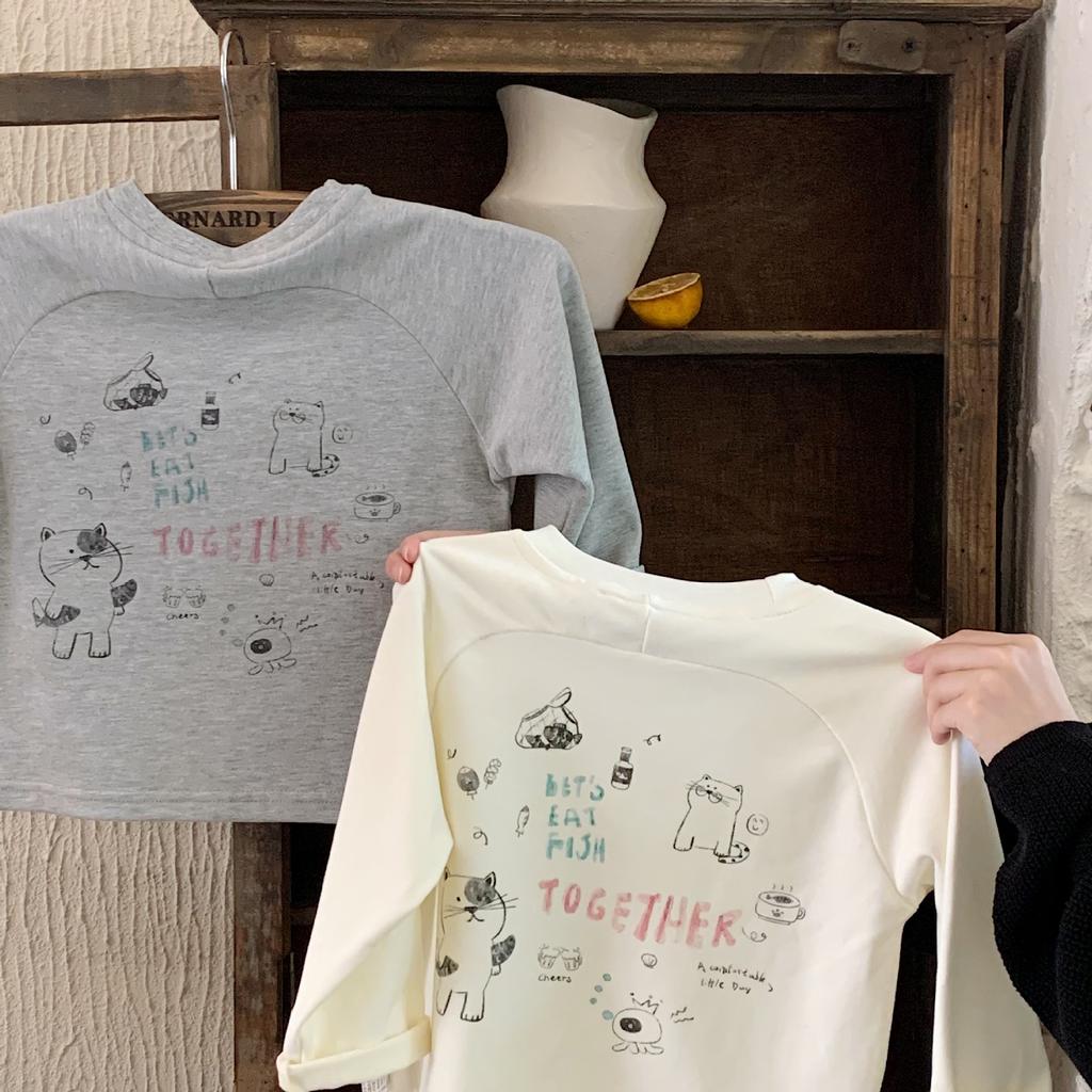 Children'S Long-Sleeved T-Shirt Spring New Korean Version Of Boys And Girls Cartoon Pullover Baby