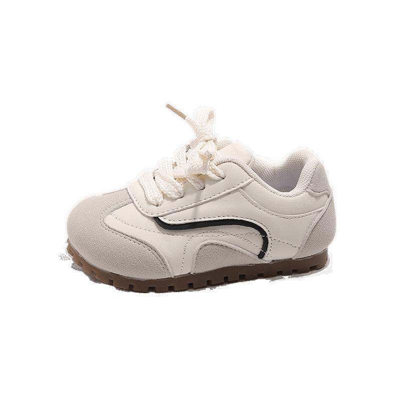 Children's Low-top Board Shoes Spring and Autumn New Boys' Sports Shoes Girls' Round Head Casual Shoes Medium and Small Children 1-6 Years Old Board