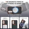 For Samsung Galaxy S23 FE Case with Lens Kickstand Matte Back Cover Compatible with MagSafe