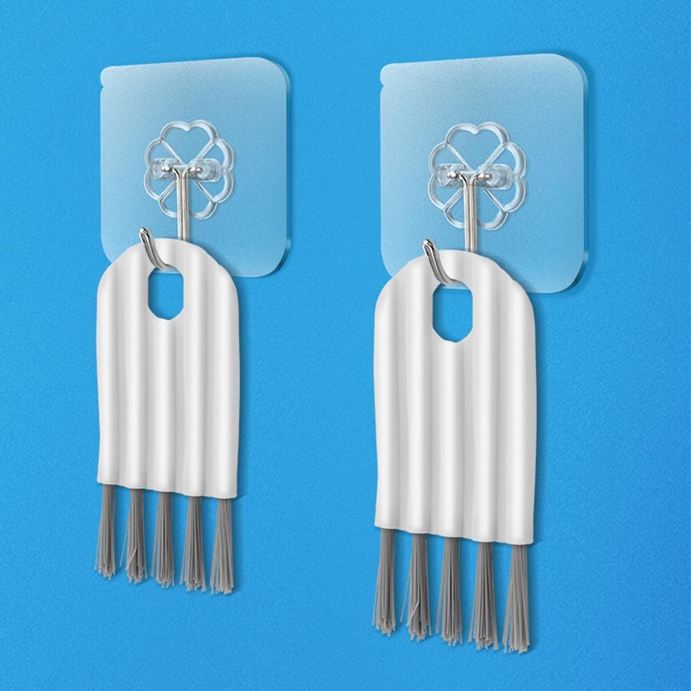 1pcs Multifunctional Kitchen Cup Lid Gap Brush Bendable Mini Cleaner Dust Removal Tool