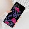Fashion Snake Flower Phone Case For Samsung Galaxy S25 S23 S30 S8 S21 S20 FE S24 S22 Note 10 20 S8 Plus Lite Ultra