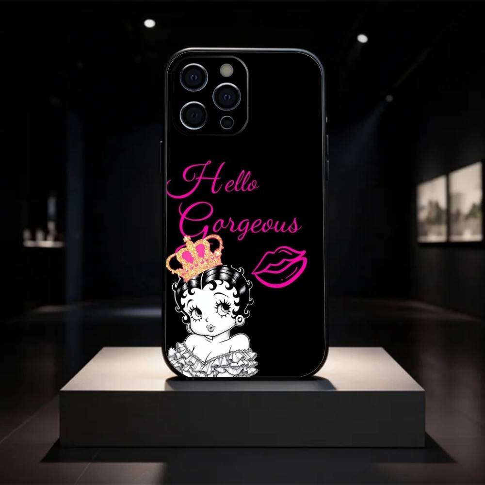 G-Girl G-Betty-es BoOpS  Phone Case Silicone Soft For IPhone 17 16 15 14 13 12 11 X XR Plus Pro Max Plus