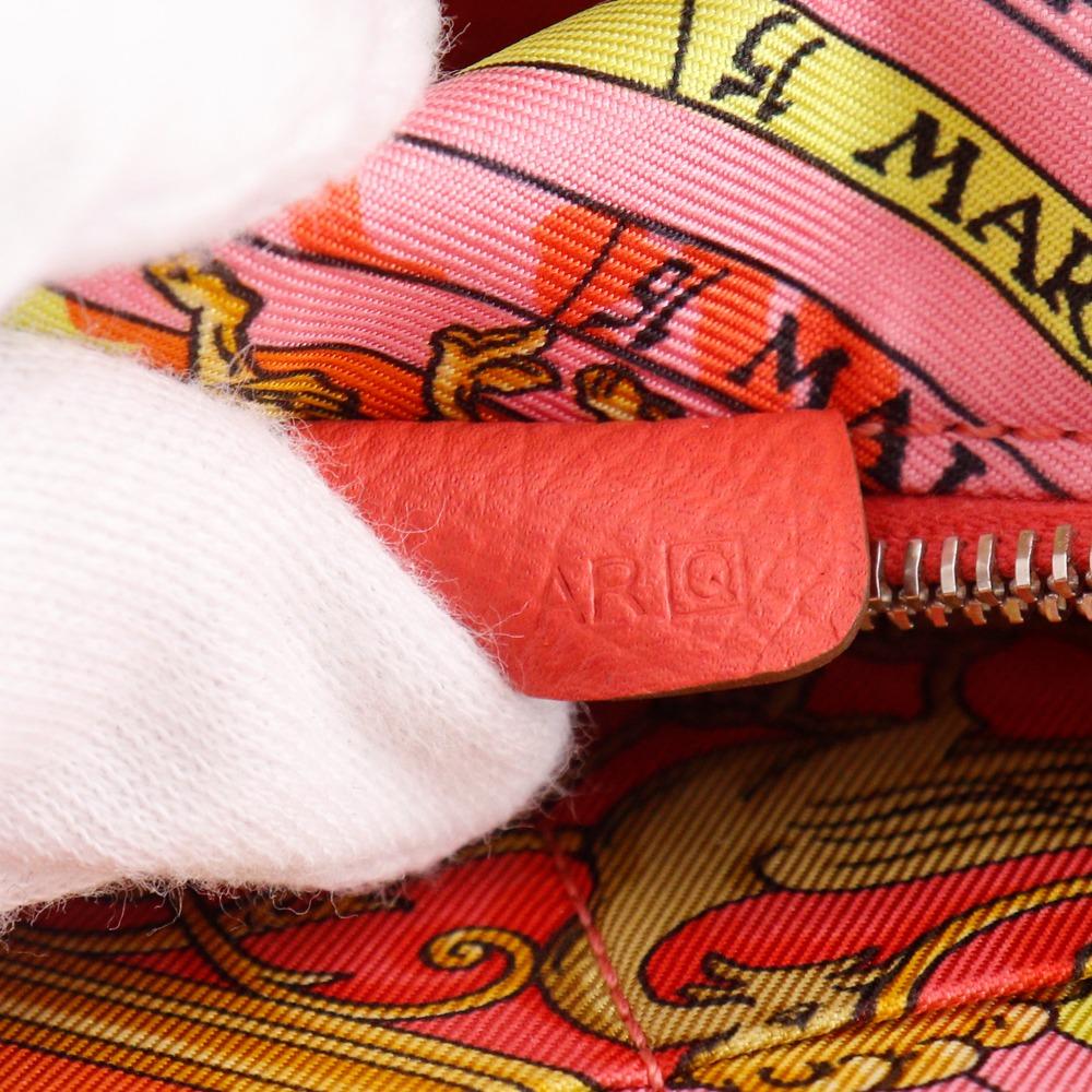 HERMES Azap long silk in Purse Rose Jaipur pink Epsom Women Used