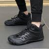 High-top Cotton Shoes Winter Hiking Sneakers Anti-slip Men Women Outdoor Trekking Camping Shoes Elastic Climbing Shoes