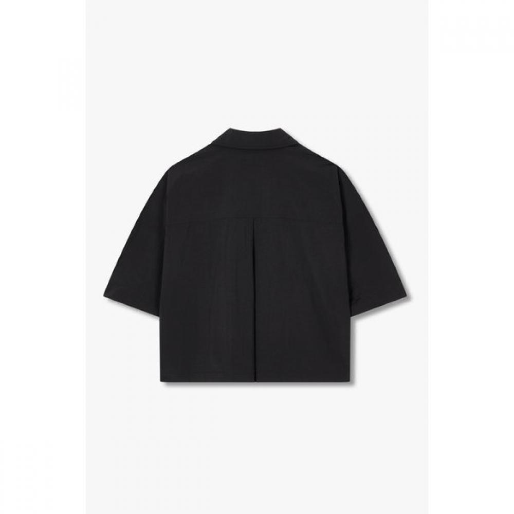 Studio Tomboy Back Pleat Short Sleeve Shirt  9175221989 