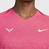 Nike Dri-Fit Logo Print Pullover V-Neck Short Sleeve T-Shirt Men Tops Pink FD5409-629