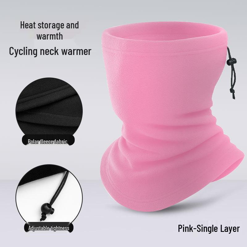 Adjustable Multifunctional Neck Warmer: Windproof Skiing & Cycling Gaiter for Autumn & Winter