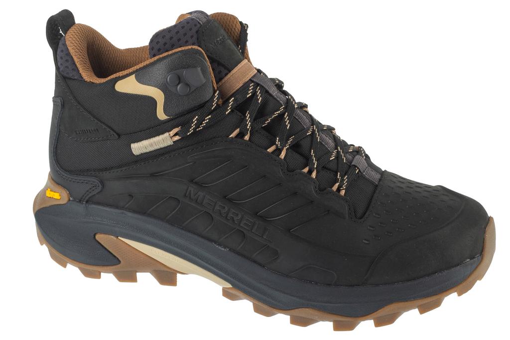 Merrell Moab Speed 2 Ltr Mid Wp, Mens black Trekking shoes