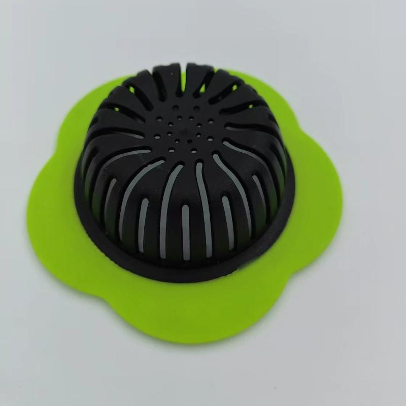 1pc Kitchen Sink Strainer, Drain Filter Net, Silicone Sink Drain Strainer Stopper, Anti-Clog