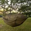 Quick Open Portable Outdoor Hammock with Mosquito Net - Anti-Rollover Design for Adults and Children, Thickened for Camping