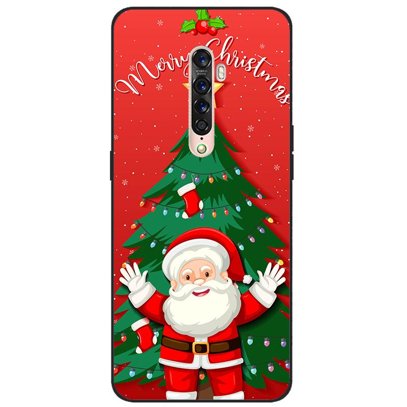 Für OPPO Reno 2 Hülle Weiches TPU-Silikon Cartoon Rückseite Handyhüllen TPU Schwarzer Stoßfänger für Hülle PCKM70, PCKT00, PCKM00, CPH1907