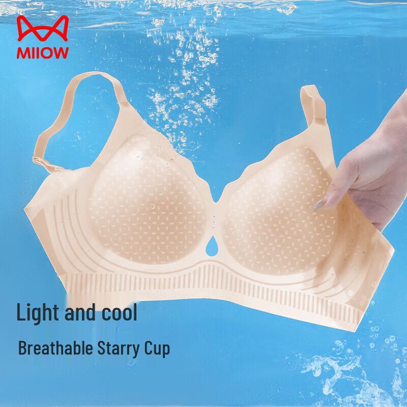 Maoren Cool Ice Silk Seamless Wireless Bra M (34/75AB)