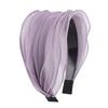 Organza Yarn Hair Hoop Wide Headband Fashion Hair Accessories  for Women Girls