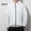 Cooling Coat Jacket USB Fan 3 Speeds Men Long Sleeve Hooded Air Conditioning Clothes Streetwear