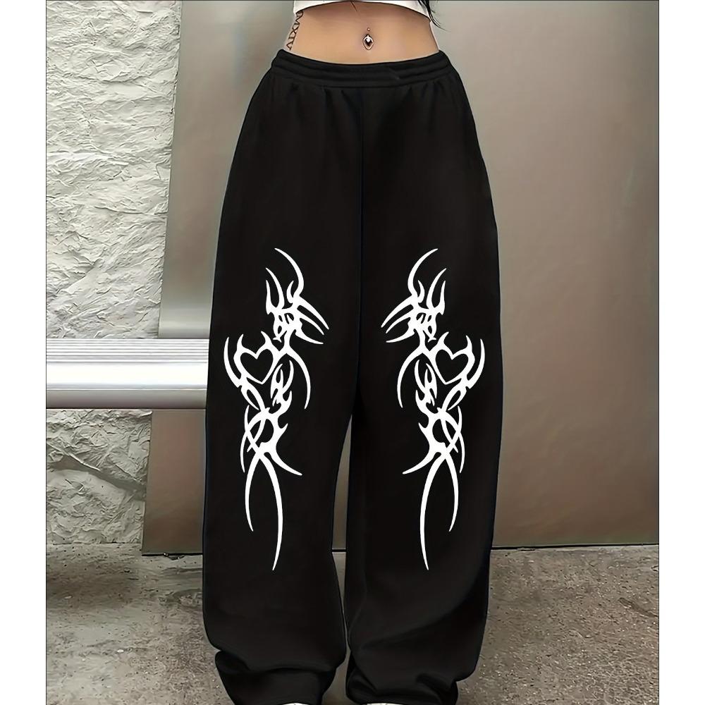 Summer Selling Fashion Style Cool Gothic Retro Sports Casual Pants Hip Hop Street Wear Loose Pants S