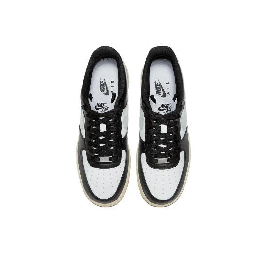 Nike Scarpe da uomo Air Force 1 '07 'Nero Bianco Latte di Cocco' FQ6848-101