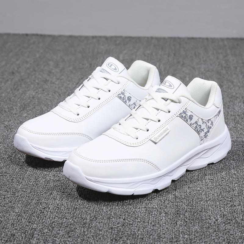 Fashion Sneakers Women Lace Up Flats Ladies Outdoor Running Walking Shoes Comfortable Breathable Female Footwear zapatos mujer