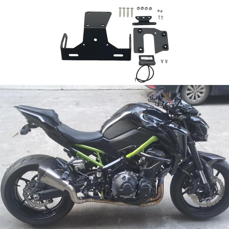 License Plate Frame Holder Bracket Fits for KAWASAKI Z900 Z 900 2017- CNC
