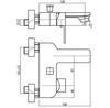 Mixer Valvex Loft Chrome 2454890