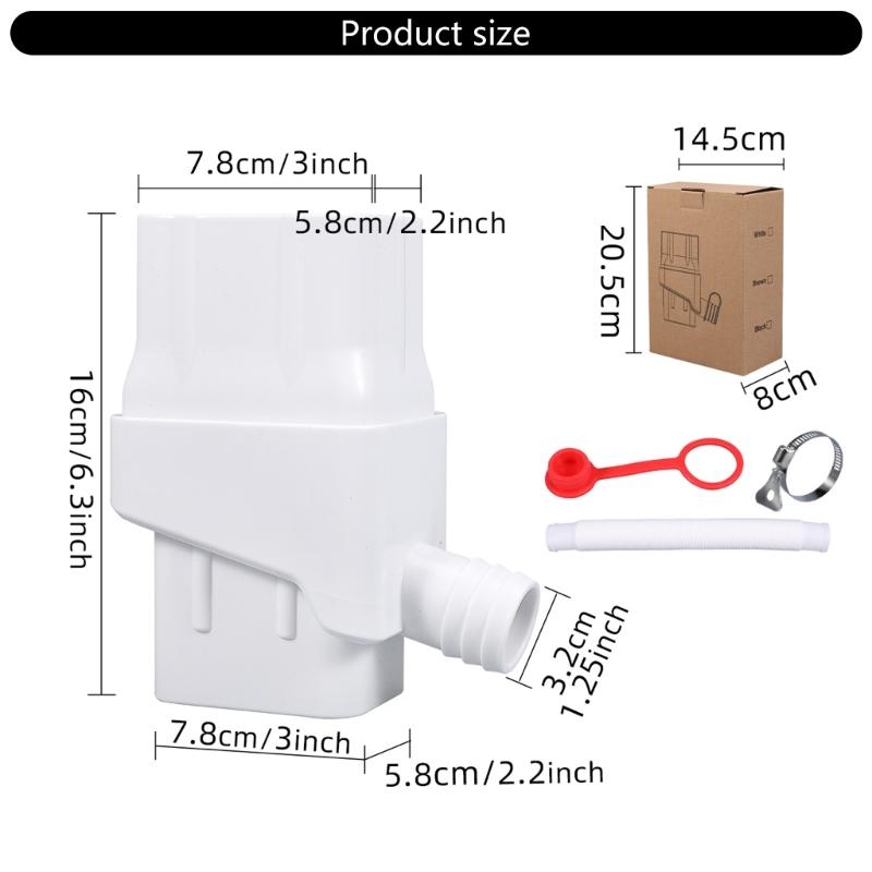 Double Outlet Downspout Splitter For Rain Barrels Connection Fitting Weatherproofed Garden Water Collector