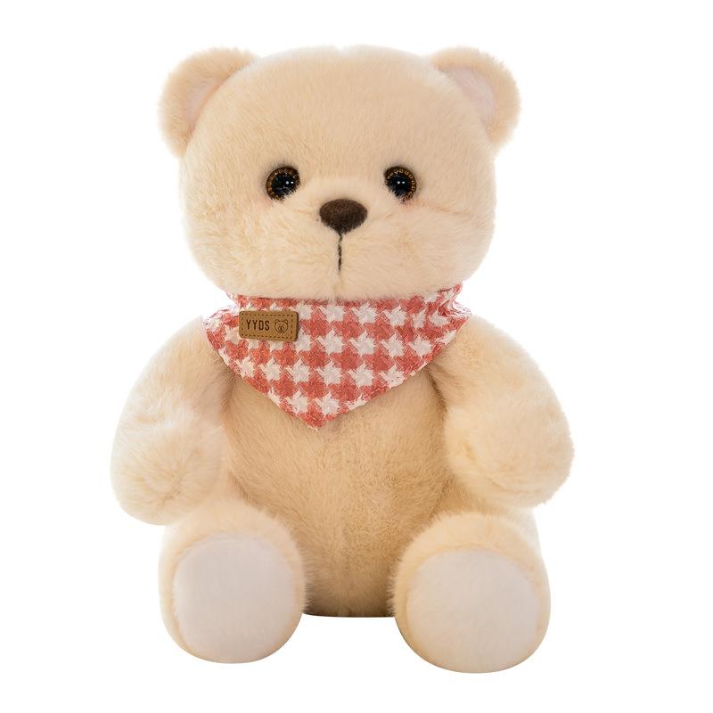 Cute Teddy Bear 8-inch Bear Doll Wedding Throws A Pair of Dolls Boy and Girl Birthday Gift Dolls