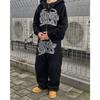 Sudadera con capucha y cremallera retro Y2k Harajuku Streetwear para hombre Moda Hip Hop Informal Estampada Pantalones Deportivos para Pareja