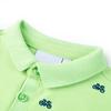 Polo pour enfants vert fluo 92/104/116/128/140