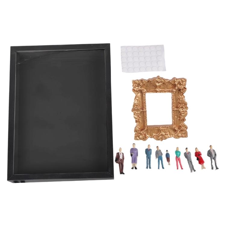 

Unique Family Memory Photo Box Set Miniature Museums Photo Frame with Decorative Type