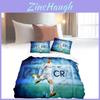 Football Star Bedding Set With Active Print For Modern Home Decor