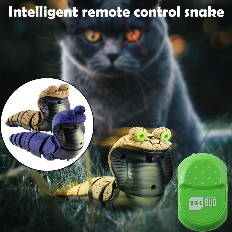 remote control snake cat toy