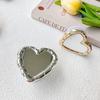 Electroplated Metal Lines, Love Mobile Phone, Airbag Bracket, Mirror Sticker, Portable Makeup Mirror, Portable For Watching Dramas
