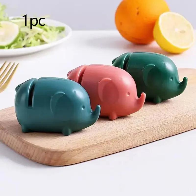 

Мини-точилка для кухонных ножей в виде слона - Удобная, быстрая и простая в использовании точилка для тупых ножей, незаменимые вещи для домашней кухни Mini