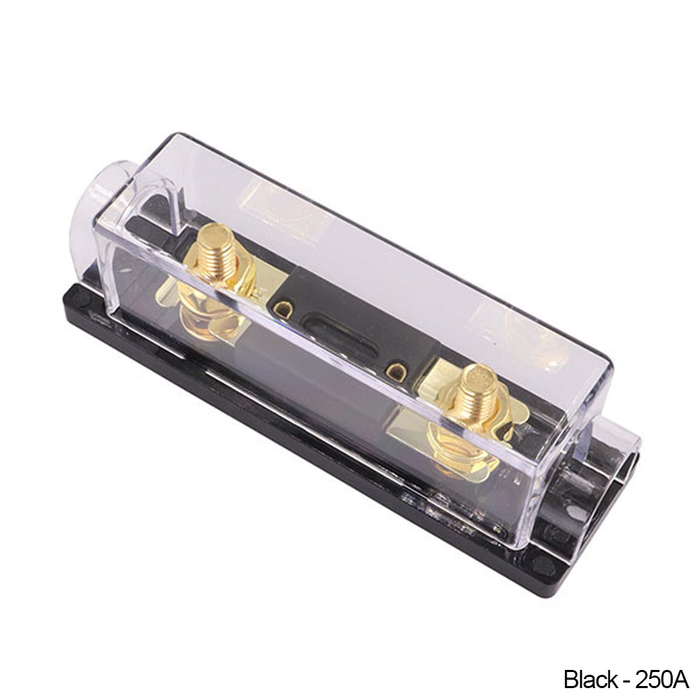 Car Auto Fuse Holder Bolt-on Fuse Automotive Audio Fuse Holders Fusible Link with 40 50 80 100 125 150 250 300 400A Amp