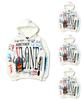 Cool 17aw Vlone Graffiti Sweats Hoodies Mens Baseball Coats Sweatshirt Jackets