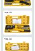 Manual Hydraulic Crimping Pliers for Copper/Aluminum Lugs, Cable Terminals, Model YQK70120240300, Portable Tool