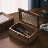Crabapple Flower Wooden Storage Box Decorative Photo Storage Box Home Decor Jewelry Box  Household