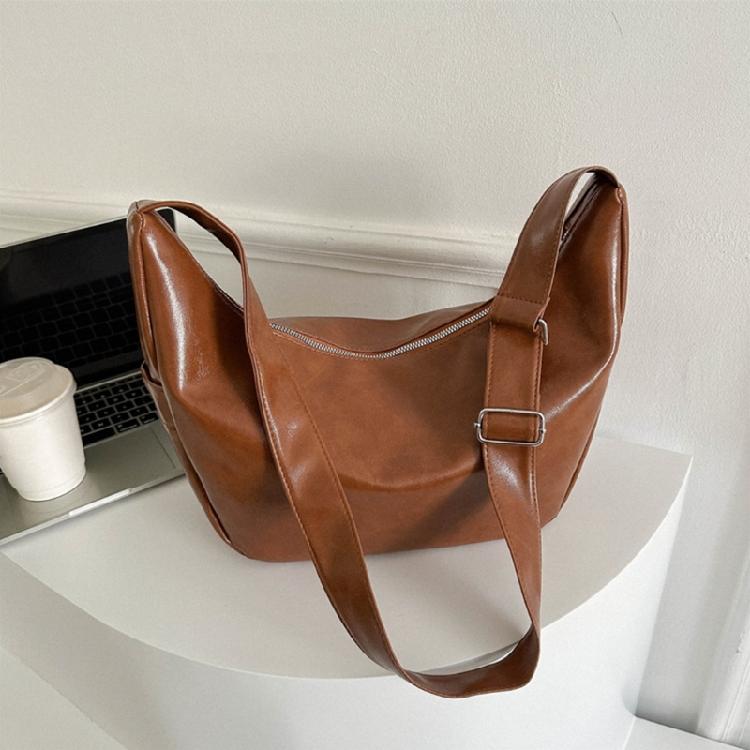 PU Leather Crossbody Sling Bag Crossbody Shoulder Bag Adjustable Strap Handbag