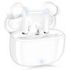 AOKIMI New Wireless Earphones Bluetooth Earphones V15 Compact and Lightweight Cordless Popular Up To 36 Hours Playback ENC Calling Microphone Automati