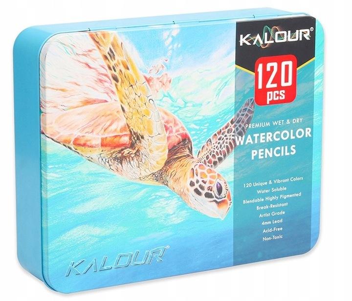 Kalour professional watercolor artist pencils 120 colors