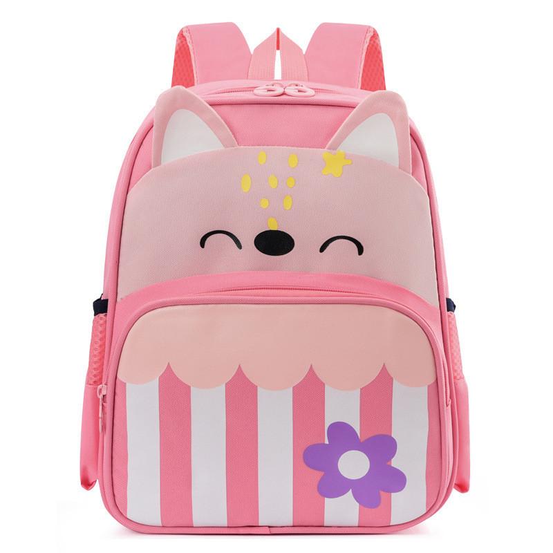 Cute And Lightweight Kids Backpack For Kindergarten Boys And Girls With Animal Print