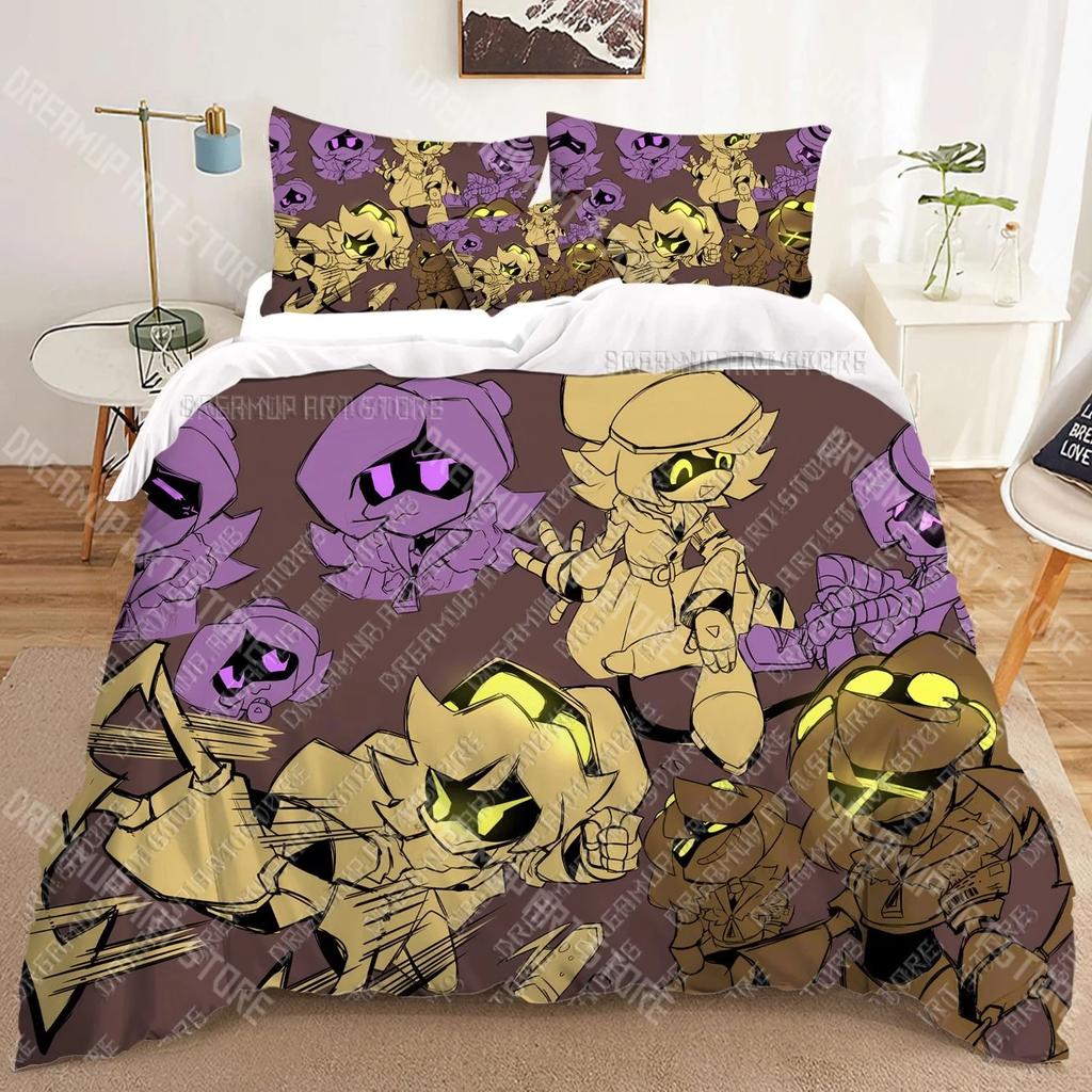Murder-Drones 3D Bedding Sets print duvet cover Adults_ children bed comforter birthday gift dropshipping