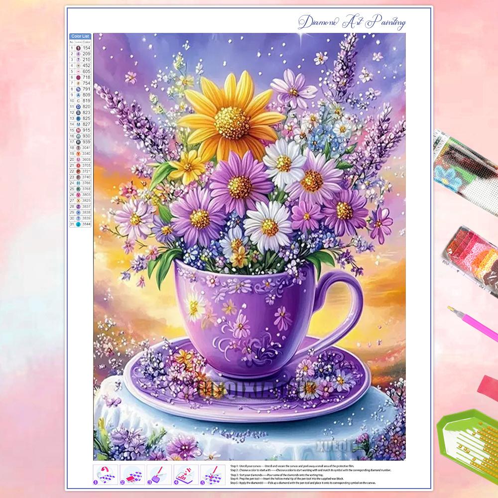 Seaside Scenery 5D Diamond Painting Kit Diamond Mosaic DIY Home Decor Gift for Adult Beginners New 2026