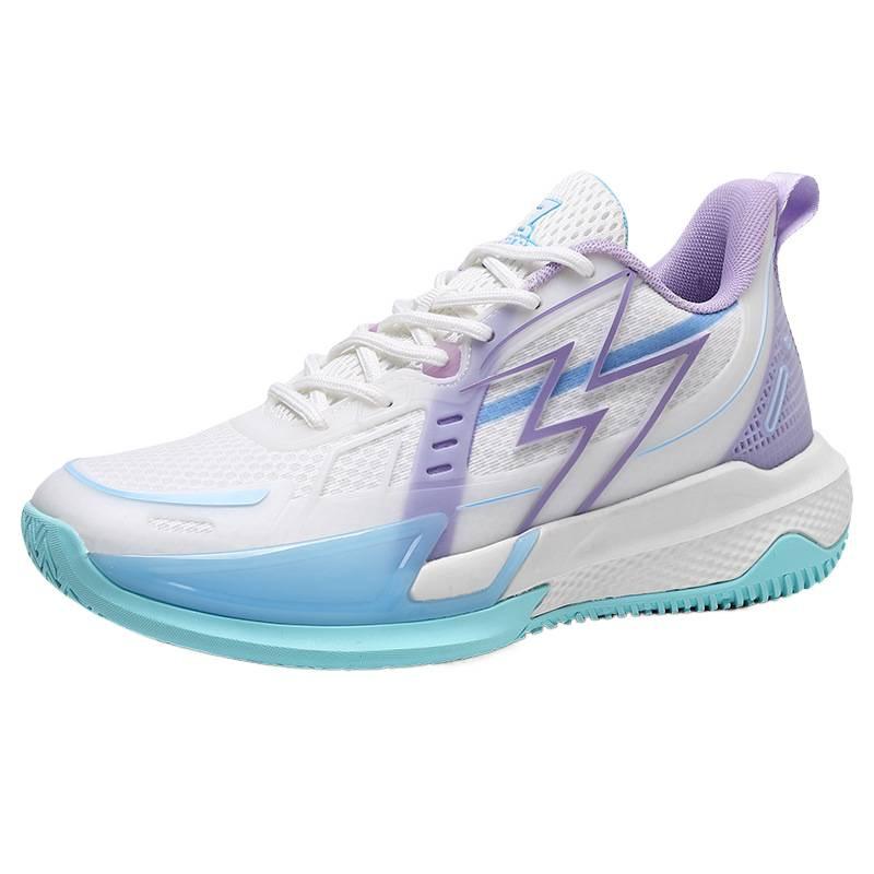 Flash 8 White Basketball Shoes for Men and Women, Ultra-light and Breathable, High School Entrance Examination Students and Children's Competition Cus