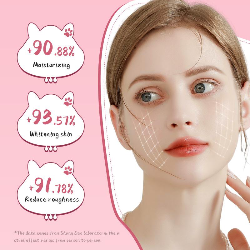 Sadoer Pomegranate Niacinamide Brightening Cartoon Mask Moisturising & Hydrating Mask