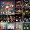 2020 Christmas Merry Window Wall Sticker Decals Snowflake Santa Claus Decor Xmas