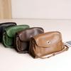 Commute Casual Soft Leather Retro Women's Flip Crossbody Bags New Versatile for Work Commuting Shoulder Bag Solid Color Handbags